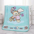 Stardust Kids Blanket-Aqua