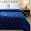 Moonlight Cloudy 4KG 2-Ply Double Bed Blanket - Twilight