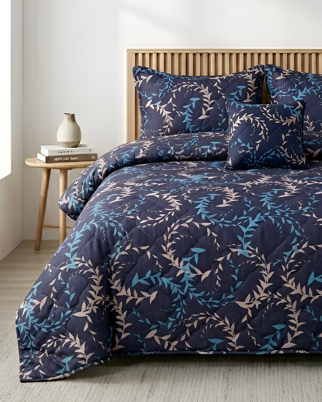 Fantasy 4 Pieces Bed Spread-Midnight Forest