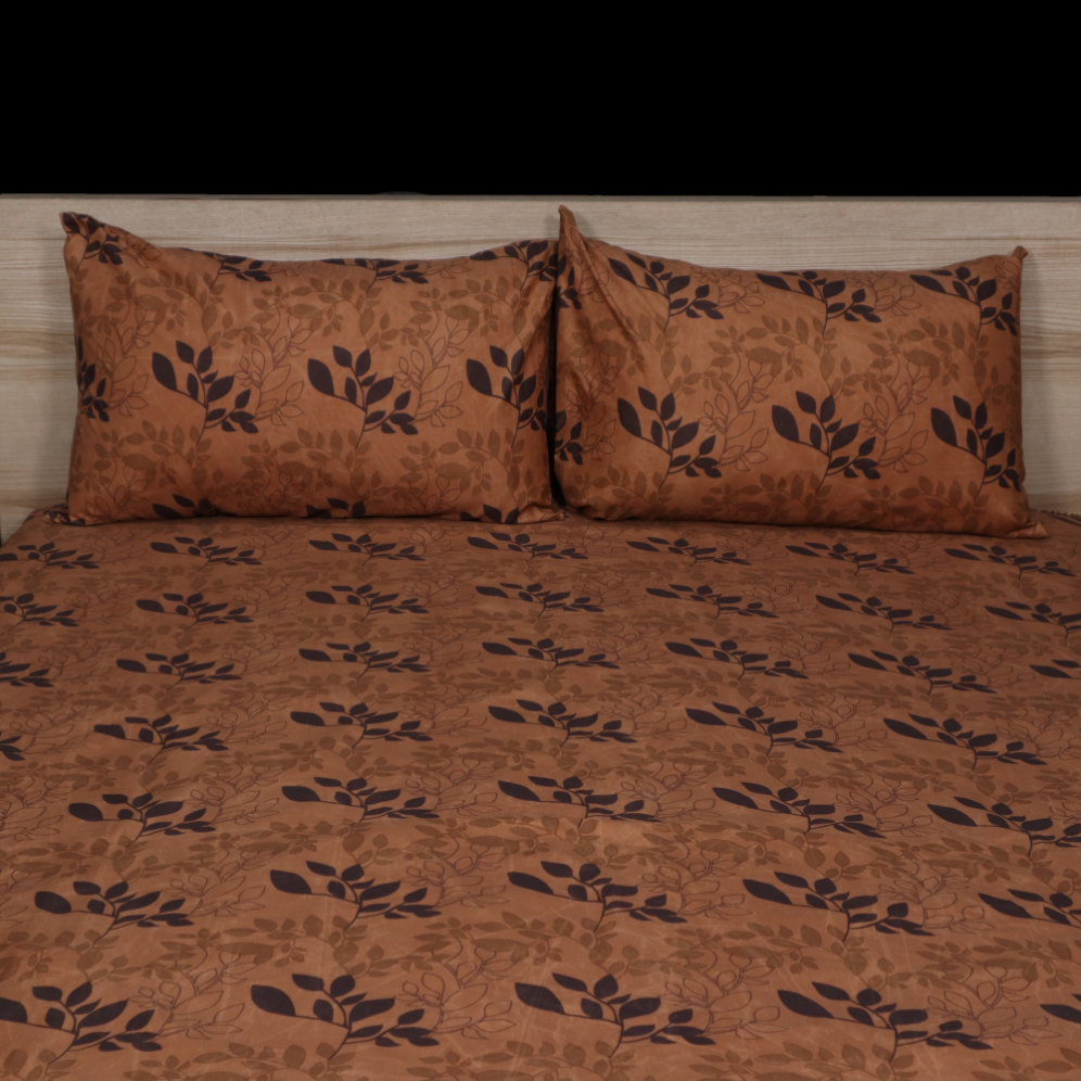 Bed Sheet Fantasy King Bed- Ochre