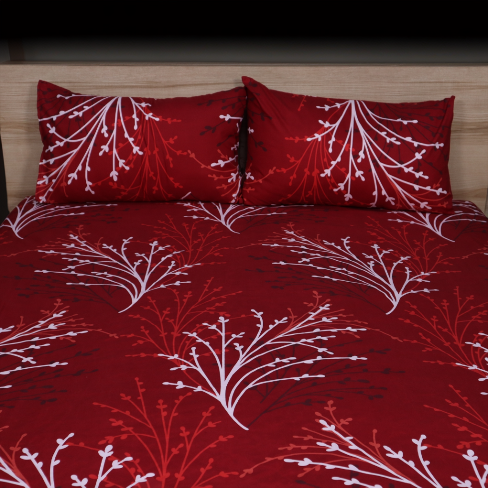 Bed Sheet Fantasy King Bed- Redfrost
