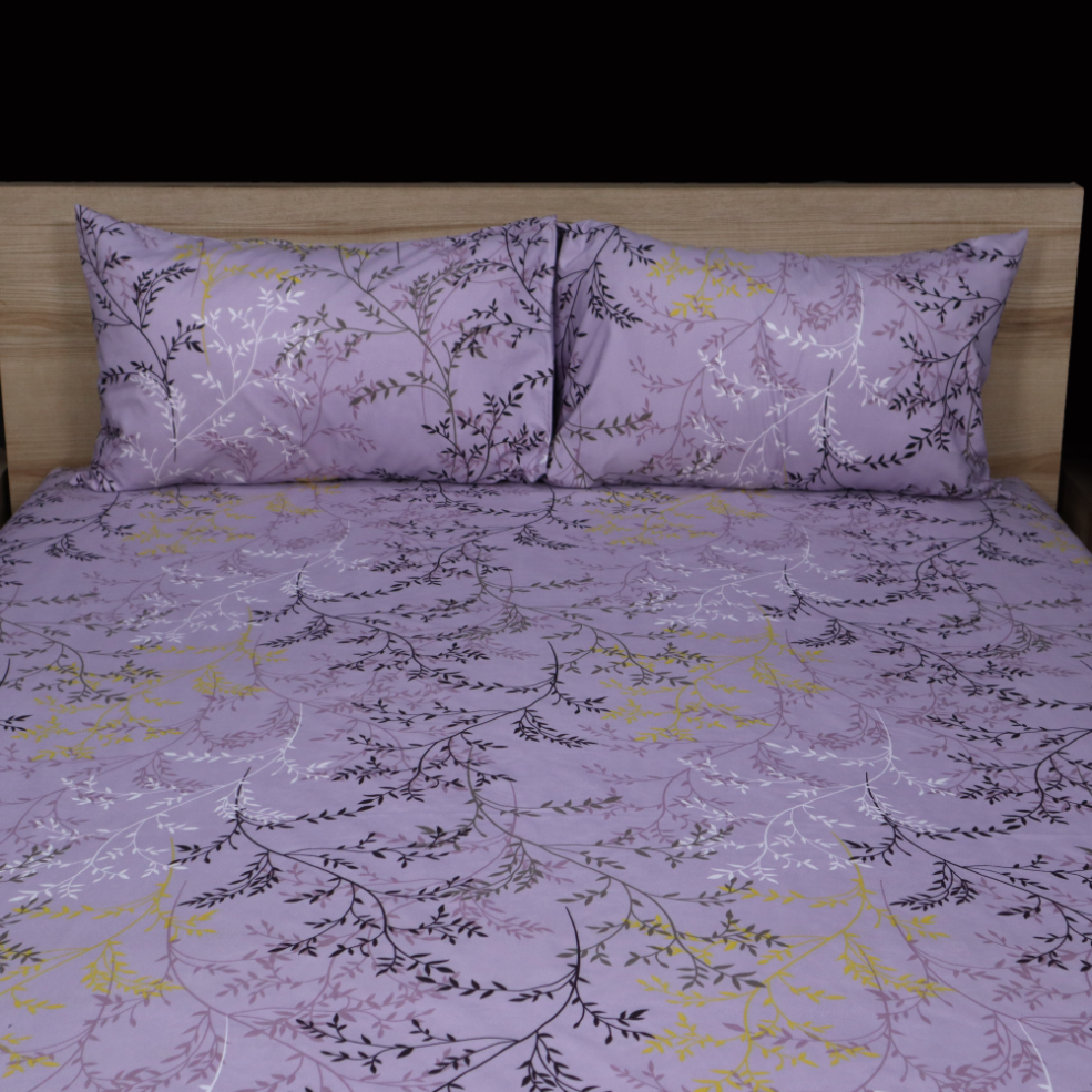 Bed Sheet Fantasy King Bed- Mauve