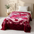 Emperor 2-Ply Single Bed 3 KG Blanket - Rosewood