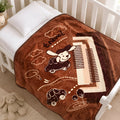 Mini Me 1-Ply Kids Blanket - Fudge