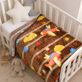 Little Star 1-Ply Cot Baby Blanket - Amber