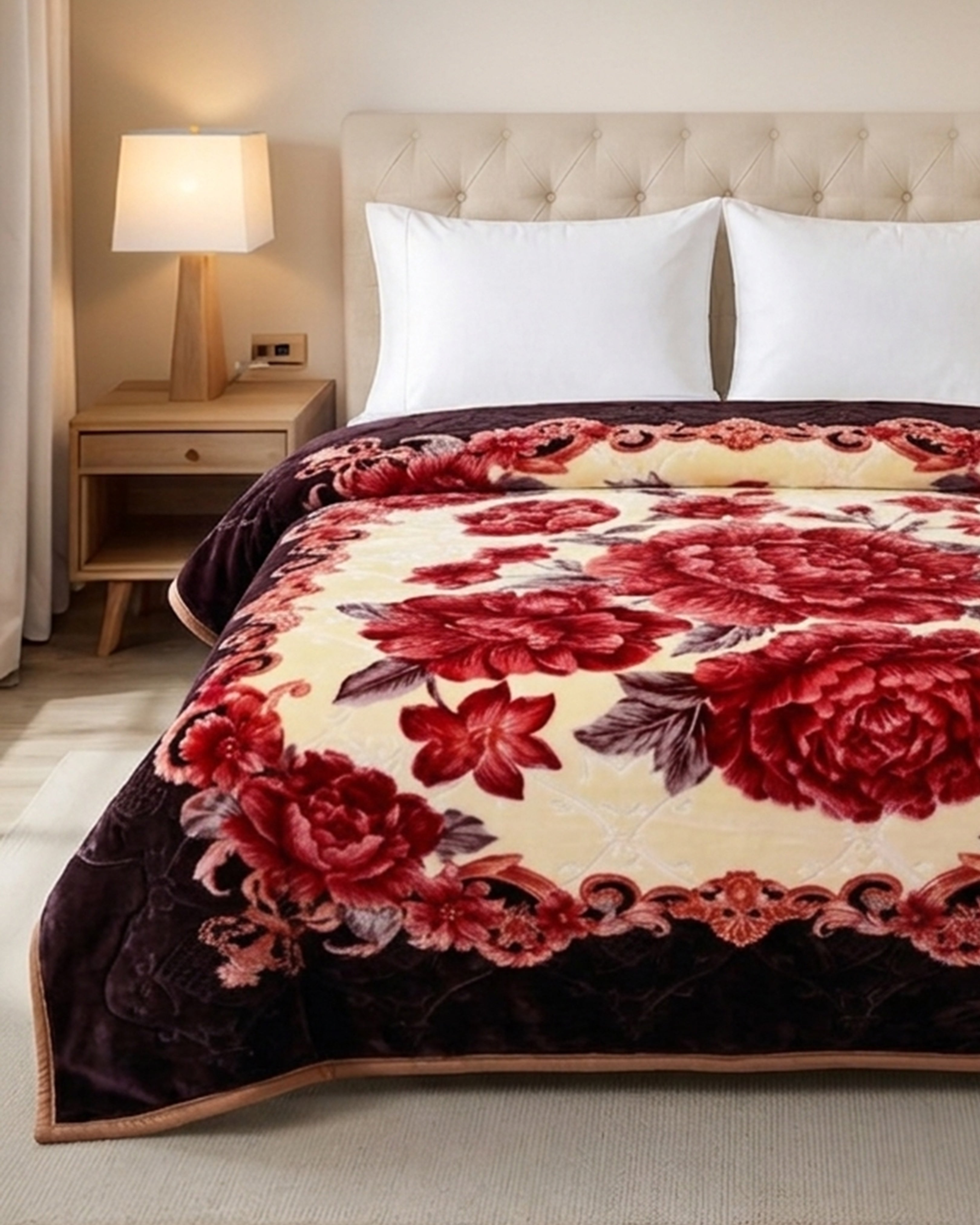 Empire 6KG 2-Ply King Bed Blanket-Cedar