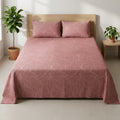Rowan 100% Cotton Printed Bedsheet (Double Bed) | Alba Collection