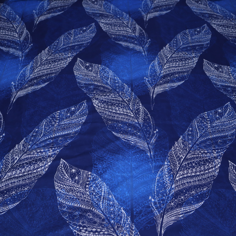 Bed Sheet Fantasy King Bed- Peacock