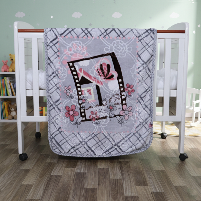 Tiny Tots Cot Baby Blanket - Duskie