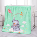 Stardust 2-Ply Kids Blanket - Minty