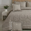 Nyra 6 piece bedset - Brown