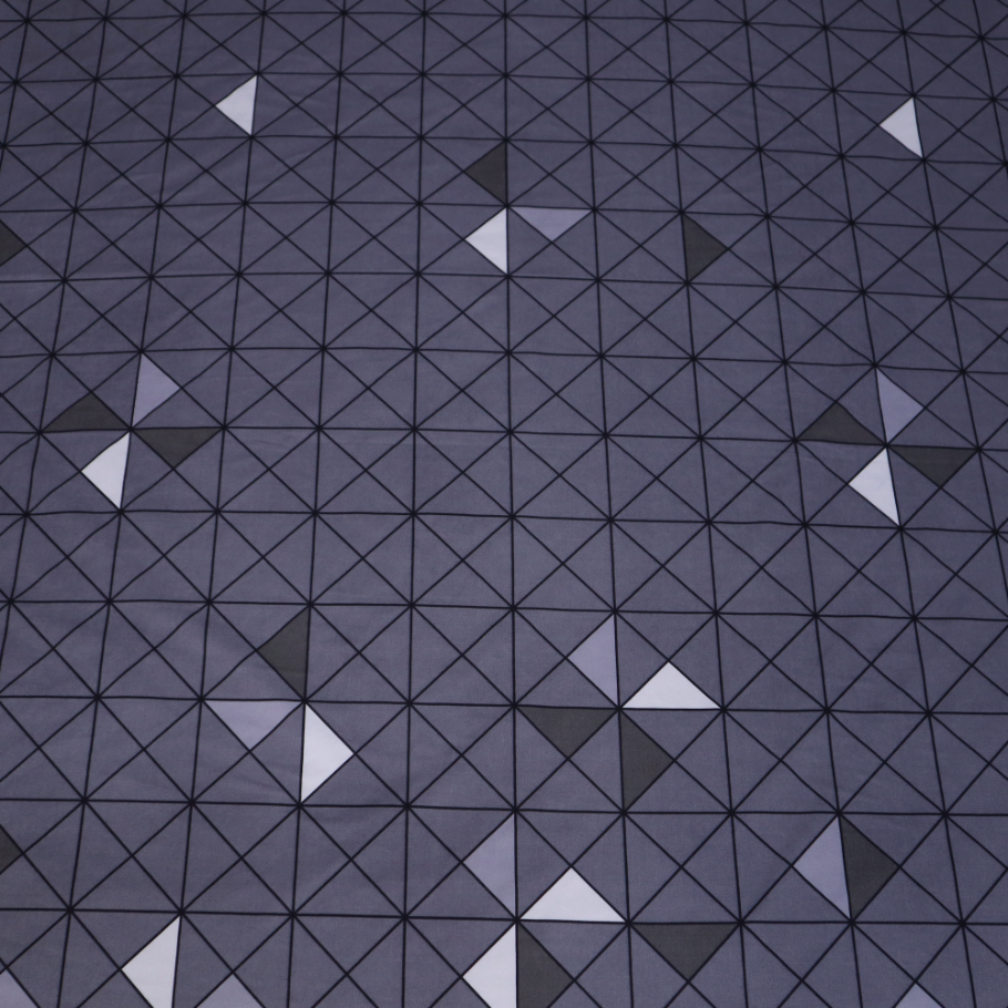 Bed Sheet Fantasy King Bed- Linear Luxe