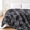 Shaggy Throw Blanket - Grey