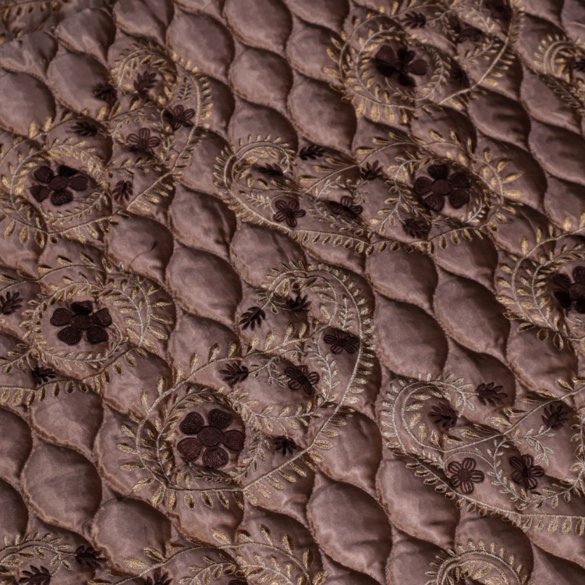 Ruby Silk 9 Pieces Embroidered Bed Set - Hazel Bliss