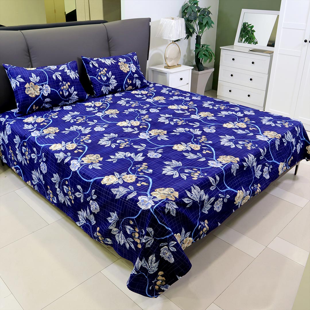 Bed Sheet Fantasy King Bed-Sapphire