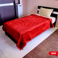 Harmony Single Bed Blanket Maroon