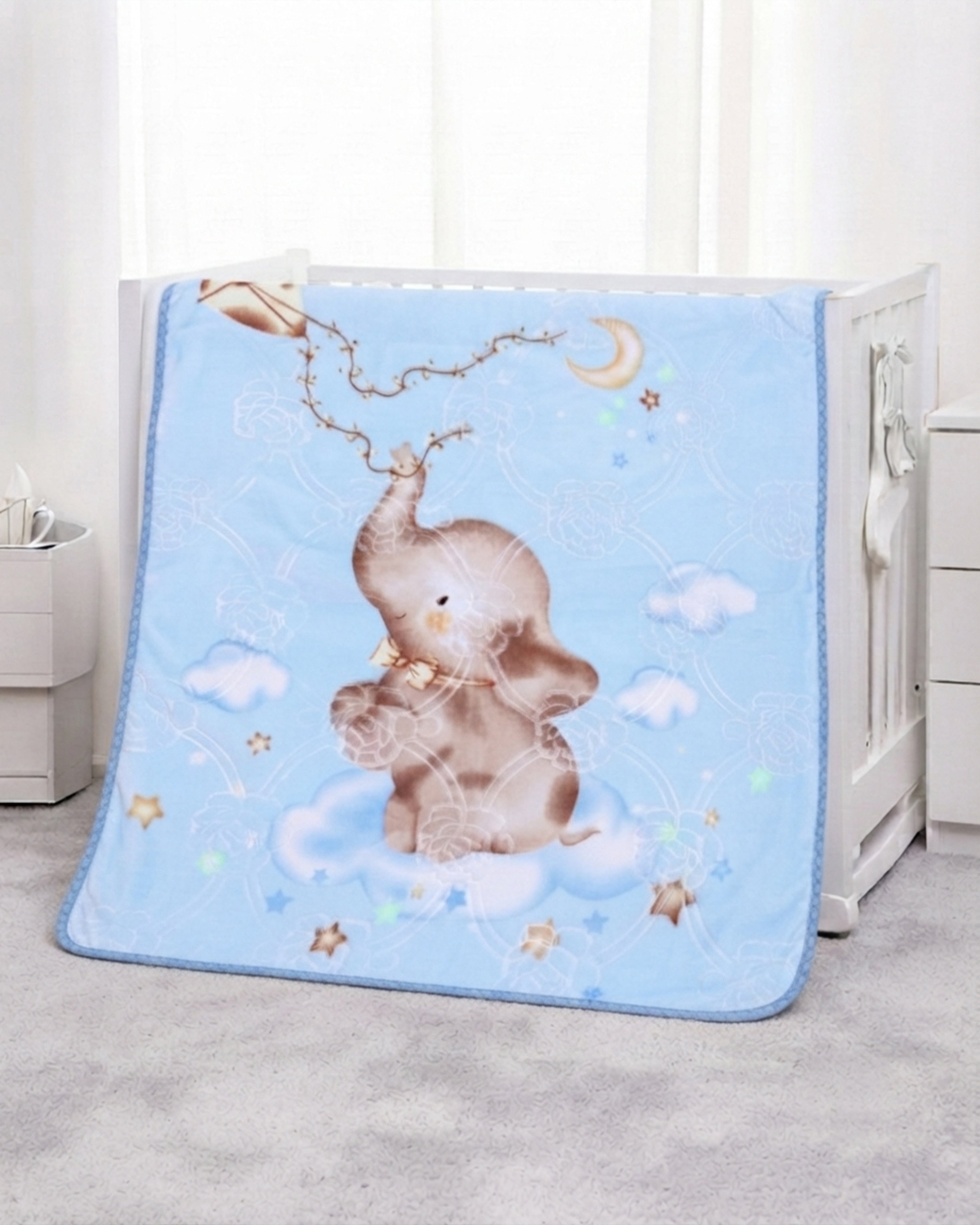 Tiny Tots-Kids Blanket-Light Blue