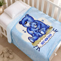 Mini Me 1-Ply Kids Blanket - BlueBell