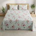 Noira 100% Cotton Printed Bedsheet (Double Bed) | Alba Collection