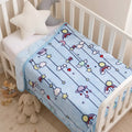 Little Star 1-Ply Cot Baby Blanket - Rosette