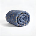 300 GSM Printed King Bed Comforter - Violet Hour