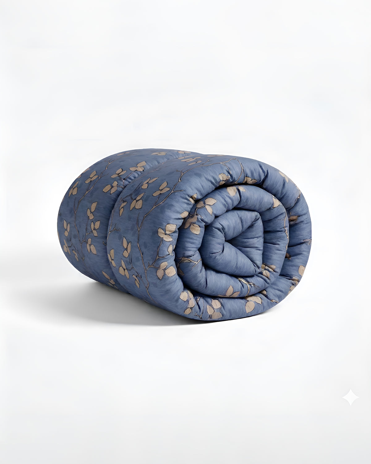 300 GSM Printed King Bed Comforter - Violet Hour