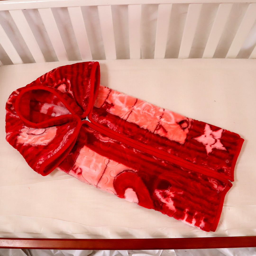 Baby Luv Baby Bed Blanket - Cherry Color