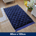 Mughal Janamaz Prayer Mat- Navy Blue