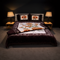 Twilight Marvell Bed Set 4 Piece-Auburn
