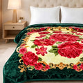 Super Duper 4 KG 2-Ply Double Bed Blanket - Emerald