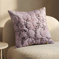 Quilted Cushion - Mauve