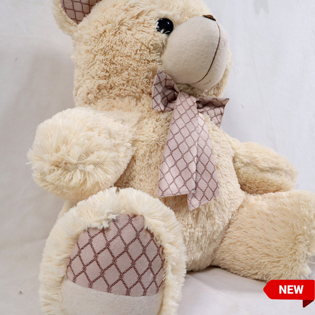 Stuffed Teddy Bear-Beige