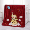 Stardust 2-Ply Kids Blanket - Berry