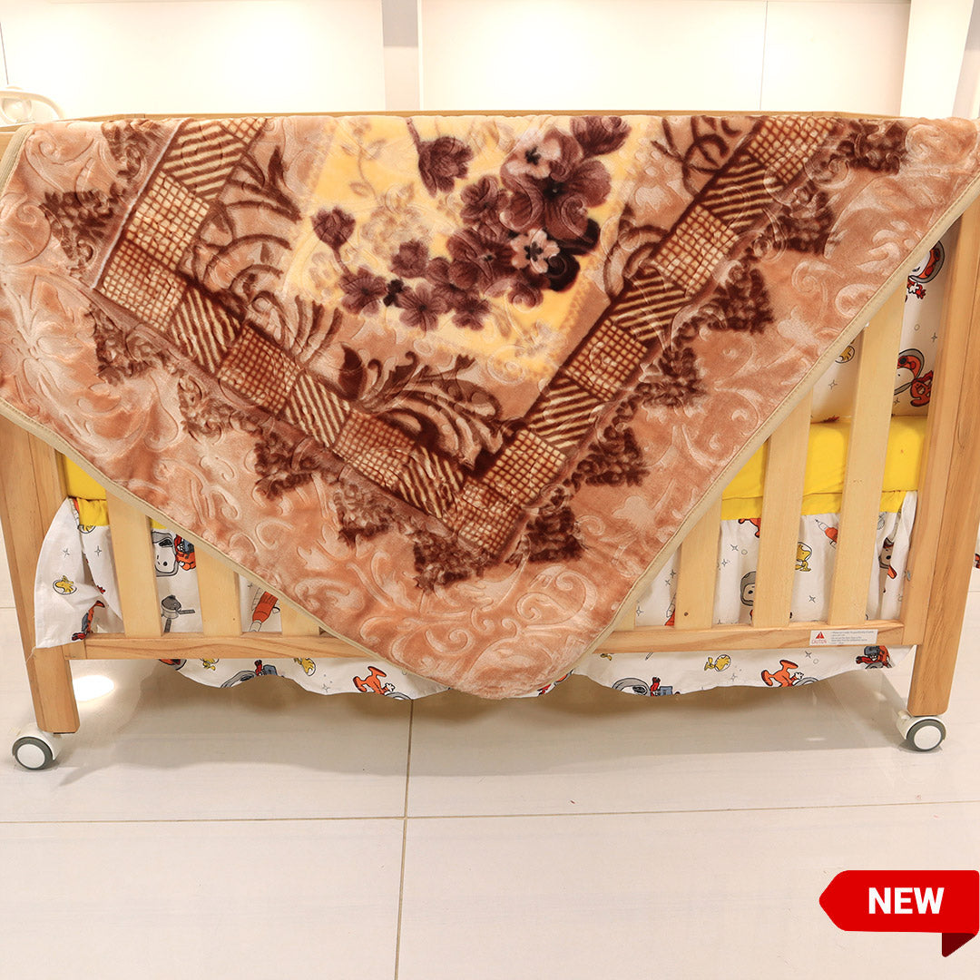 Royal Smart Baby Blanket Embossed-Fawn