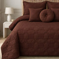 Aria 6 piece Bed Spread - Brown