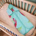 Tiny Tots Zipper Cloud Baby Blanket-Mint