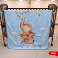 Tiny Tots-Kids Blanket-Light Blue