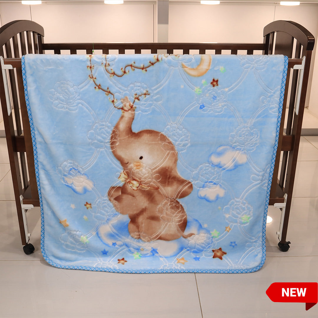 Tiny Tots-Kids Blanket-Light Blue