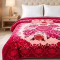 Super Duper 4 KG 2-Ply Double Bed Blanket - Peony
