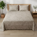 Zefyra 100% Cotton Printed Bedsheet (Double Bed) | Alba Collection