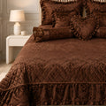 Sera 8 Pieces Bed Set - Mocha