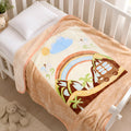 Mini Me 1-Ply Kids Blanket - Peaches