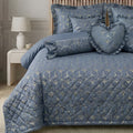 Maia Bed Set 9 Pieces- Gray