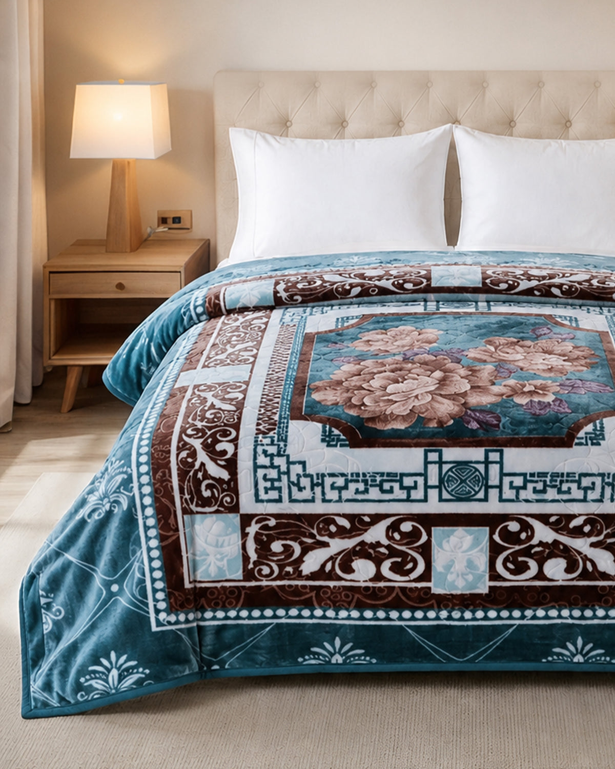 Empire King Bed 6 KG Blanket - Turquoise