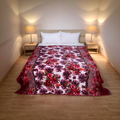 Wonder Flannel AC Blanket - Brick Red