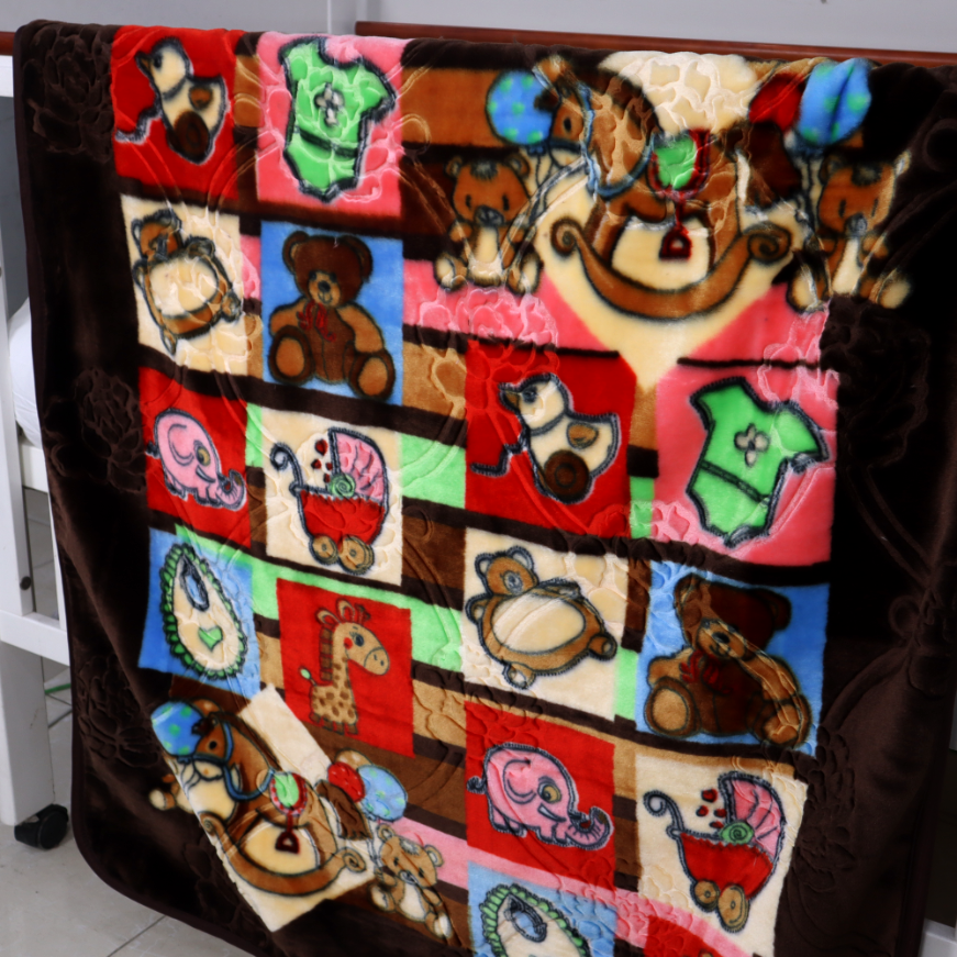 Baby Blanket Royal Embossed-Acorn