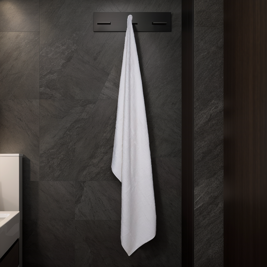 Cotton Bath Towel-Frost