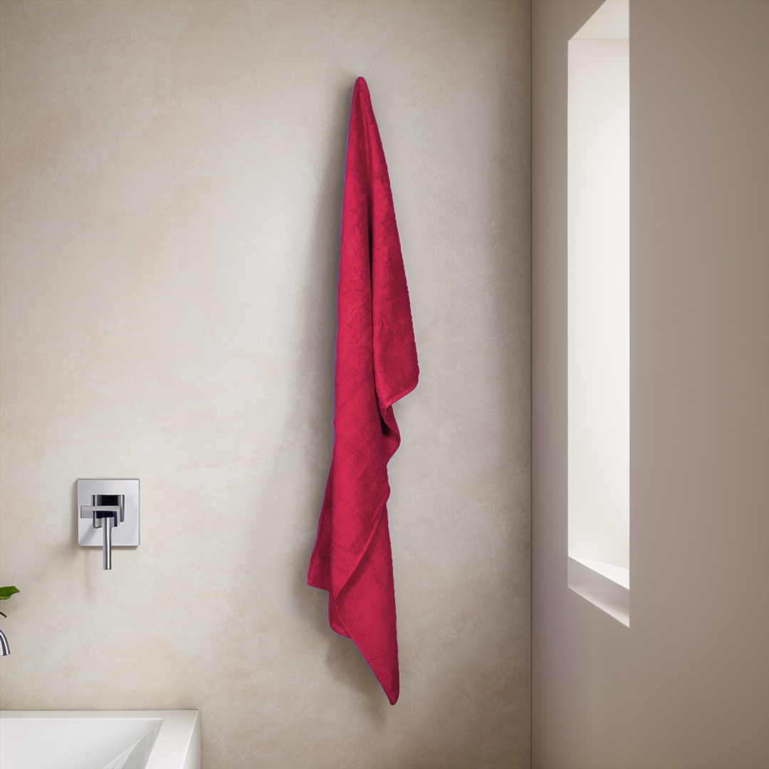 Cotton Bath Towel-Crimsonwood