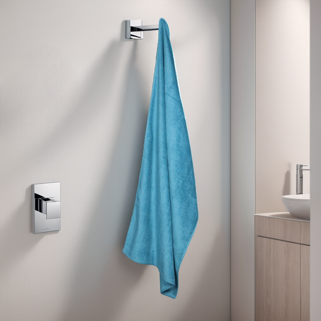Cotton Bath Towel-Celeste