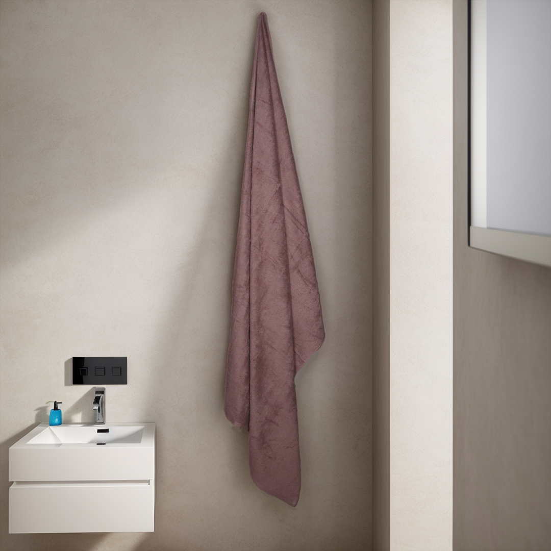 Cotton Bath Towel-Umber